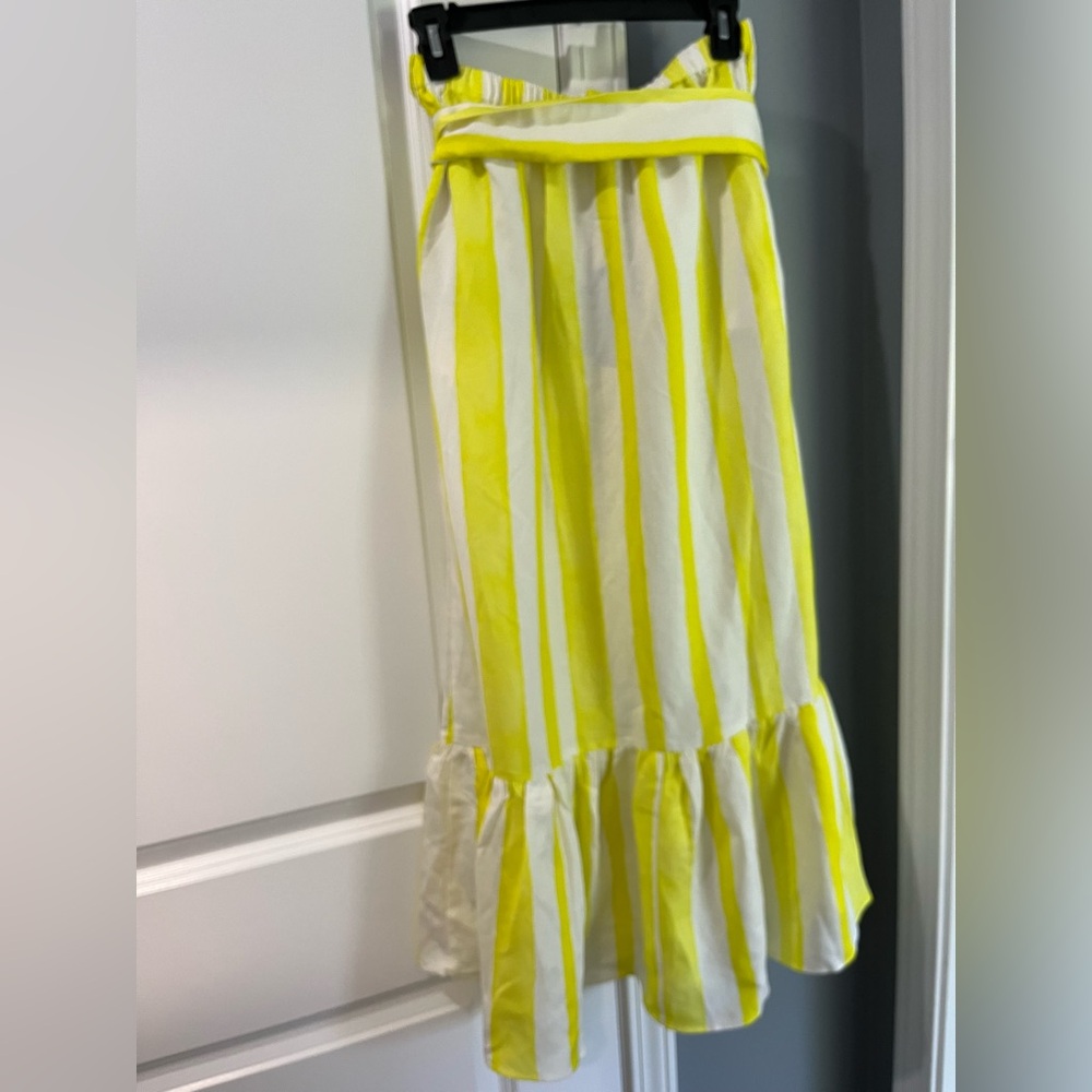 Tuckernuck x Cameran Eubanks Wimberly Cabana Stripe Hampton Wrap skirt NWT - Picture 4 of 5
